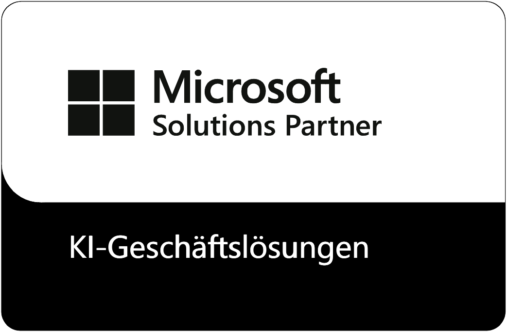 Microsoft Solutions Partner KI-Geschäftslösungen Logo